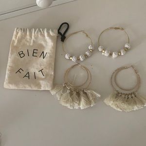 Madewell earring set of 2